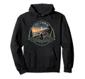 California Highway 1 Motorcycle Rider Hoodie - Casual Everyday Wear Unisex - T-Shirt, Sweatshirt, Hoodie