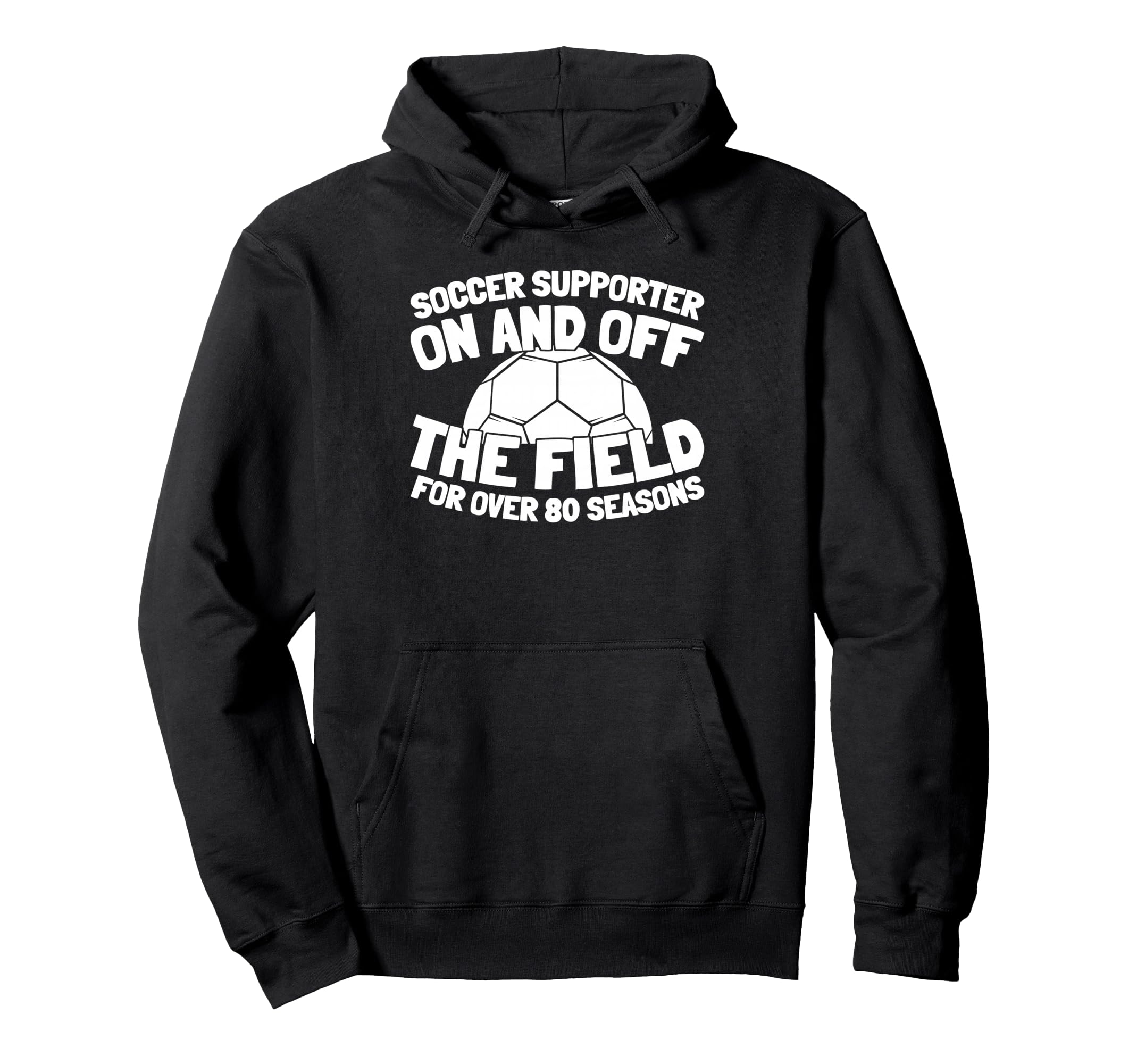 80Th Birthday Player Team Sports Hoodie - Fun Novelty Design for Adults - T-Shirt, Sweatshirt, Hoodie
