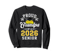 Proud Grandpa 2026 Senior Softball Sweatshirt - Trendy Graphic Men Women - T-Shirt, Sweatshirt, Hoodie