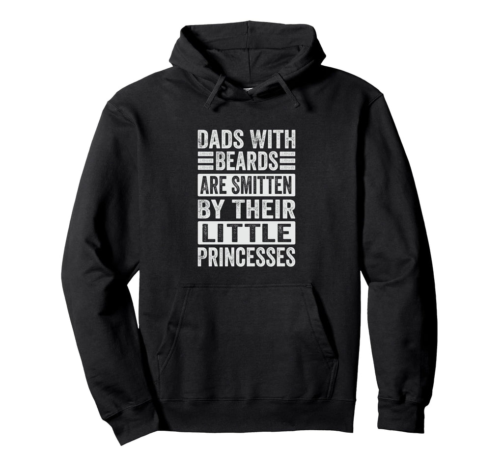 Dads Beards Are Smitten Their Little Hoodie - Trendy Graphic Unisex - T-Shirt, Sweatshirt, Hoodie