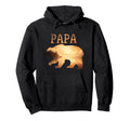 Papa Bear Sunset Lake Outdoors Camping Hoodie - Fun Novelty Design Unisex - T-Shirt, Sweatshirt, Hoodie