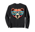 Papa Bear Husband Father Family Sweatshirt - Aesthetic Graphic Men Women - T-Shirt, Sweatshirt, Hoodie