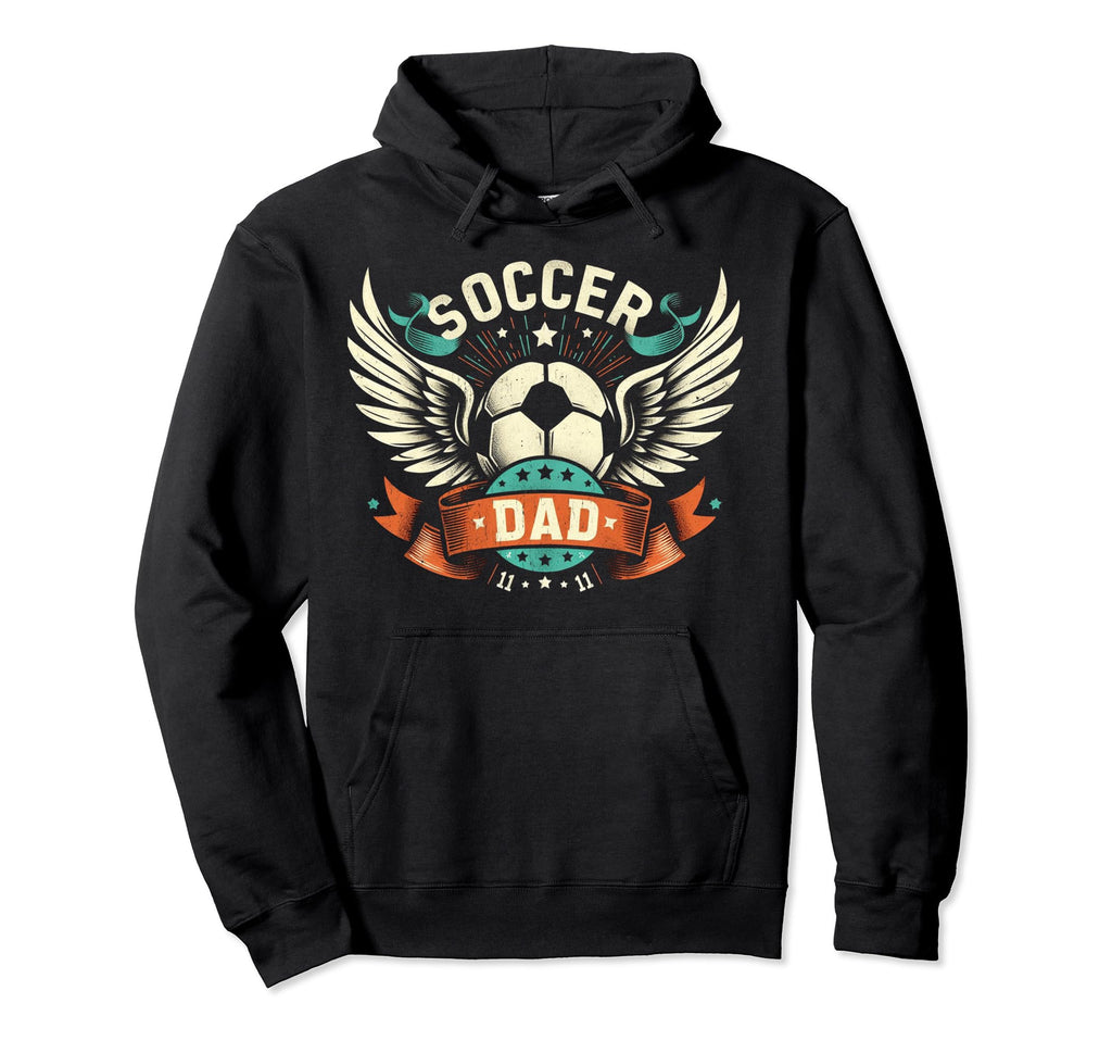 Soccer Dad Family Matching Dad Hoodie - Aesthetic Graphic Men Women - T-Shirt, Sweatshirt, Hoodie