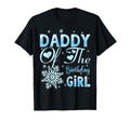 Daddy Birthday Snowflakes Family Matching T-Shirt - Novelty Apparel Unisex - T-Shirt, Sweatshirt, Hoodie