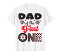 Dad Fast One Car Racing Dad 1St T-Shirt - Aesthetic Graphic Men Women - T-Shirt, Sweatshirt, Hoodie