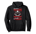 Trucker Husband Truck Driver Dad Hoodie - Casual Everyday Wear Unisex - T-Shirt, Sweatshirt, Hoodie