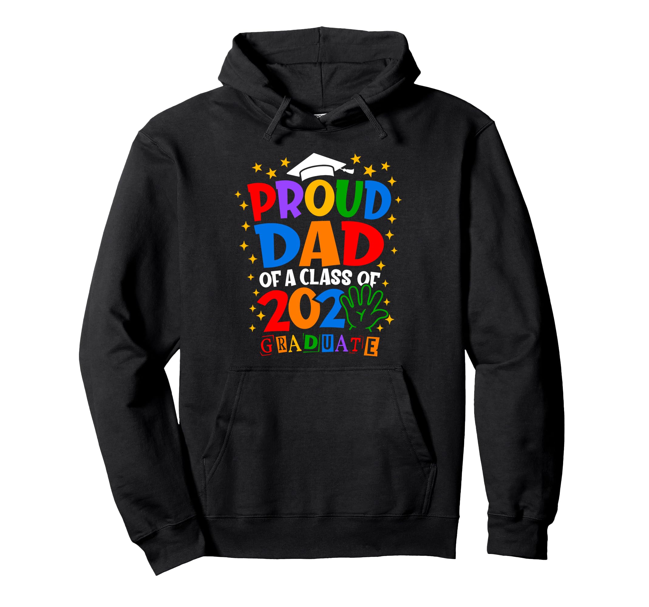 Proud Dad 2025 Graduate Class Senior Hoodie - Unique Graphic Men Women - T-Shirt, Sweatshirt, Hoodie