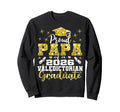 Proud Papa 2026 Valedictorian Sweatshirt - Graphic Print for Adults - T-Shirt, Sweatshirt, Hoodie