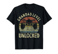 Grandad Level Unlocked Gaming Dad T-Shirt - Custom Art Print for Adults - T-Shirt, Sweatshirt, Hoodie
