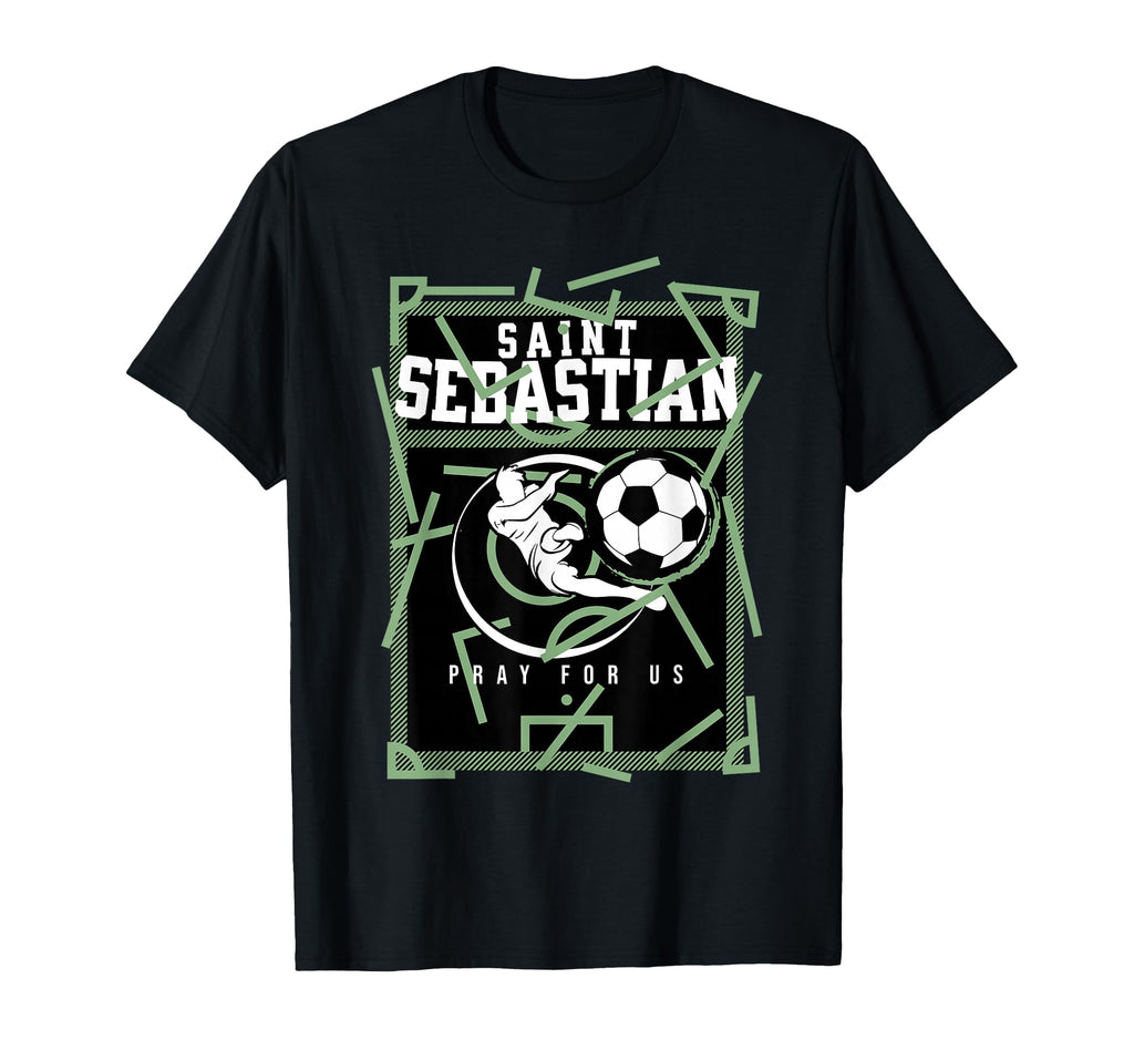 St Sebastian Patron Saint Athletes T-Shirt - Aesthetic Graphic Unisex - T-Shirt, Sweatshirt, Hoodie