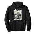 Feral Truck Driver Funny Trucker Dad Hoodie - Fun Novelty Design Men Women - T-Shirt, Sweatshirt, Hoodie