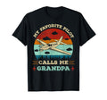 My Favorite Pilot Calls Me Grandpa T-Shirt - Minimalist Print for Adults - T-Shirt, Sweatshirt, Hoodie