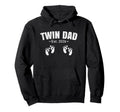 Twin Dad Est 2026 Fathers Day Loading Hoodie - Graphic Print for Adults - T-Shirt, Sweatshirt, Hoodie