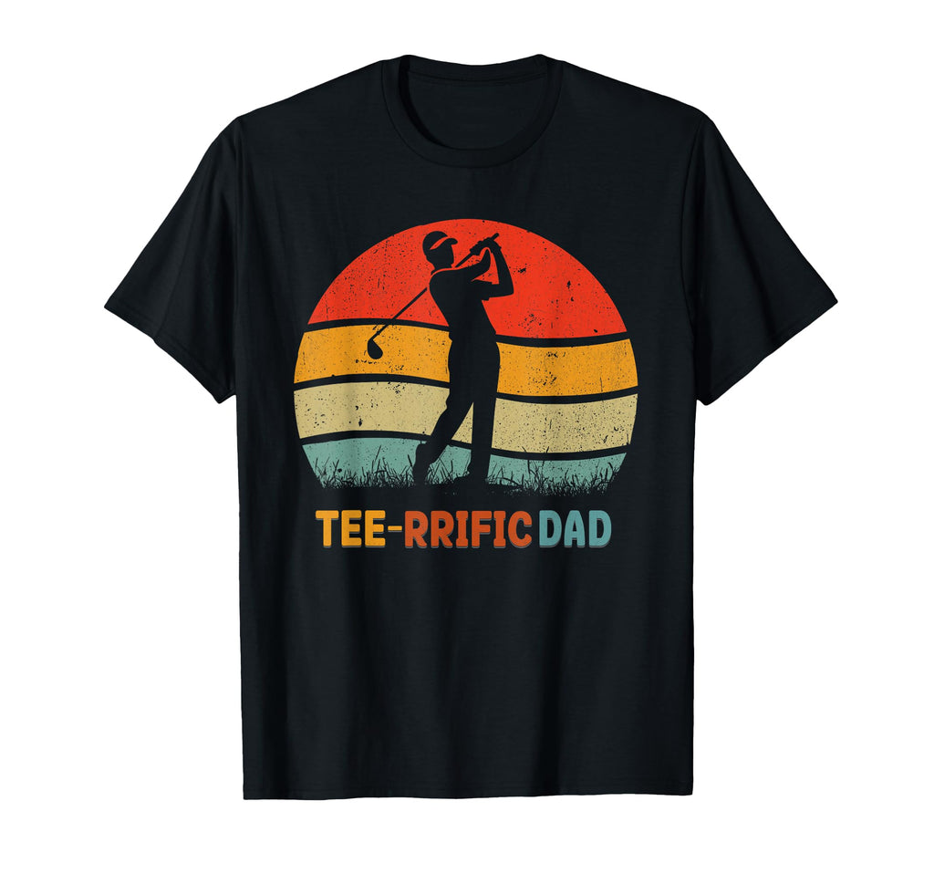 Golf Dad Fathers Day Golfing 70S Golfer T-Shirt - Trendy Graphic Unisex - T-Shirt, Sweatshirt, Hoodie