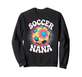 Soccer Nana Grandma Tie Dye Sweatshirt - Minimalist Print Men Women - T-Shirt, Sweatshirt, Hoodie