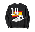 14 Soccer Birthday Gift Soccer Fan Sweatshirt - Minimalist Print Unisex - T-Shirt, Sweatshirt, Hoodie