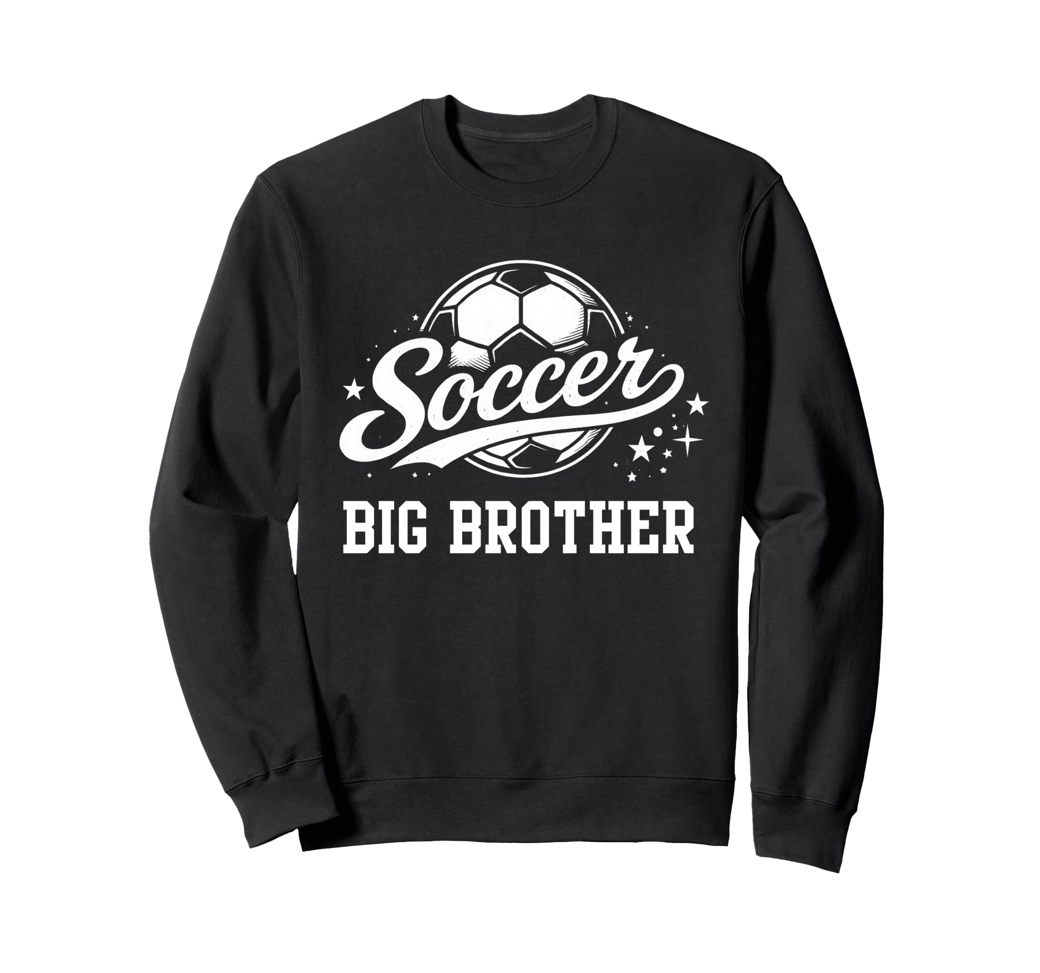 Soccer Big Brother Soccer Ball Sweatshirt - Aesthetic Graphic Men Women - T-Shirt, Sweatshirt, Hoodie