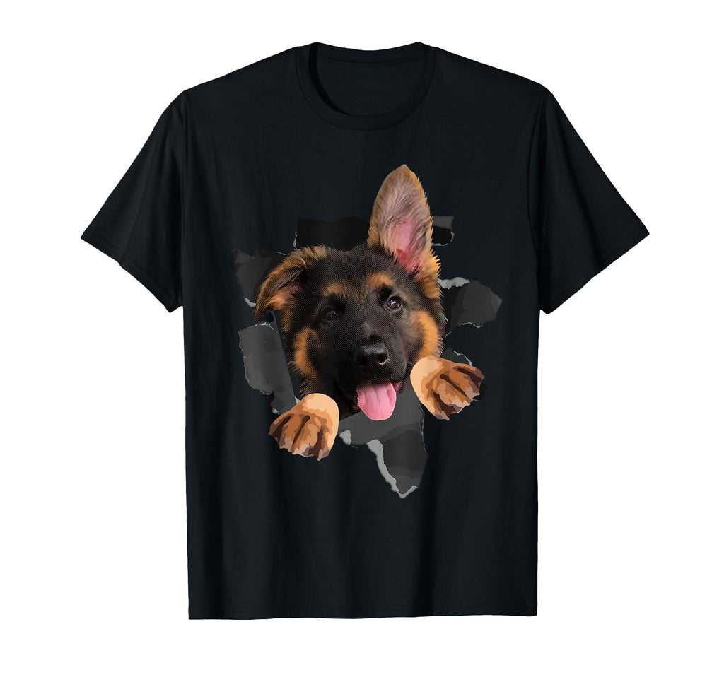 Funny German Shepherd Lovers Pet T-Shirt - Casual Everyday Wear Men Women - T-Shirt, Sweatshirt, Hoodie