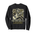 This Step Dad Is Legend Funny Fathers Sweatshirt - Custom Art Print Unisex - T-Shirt, Sweatshirt, Hoodie