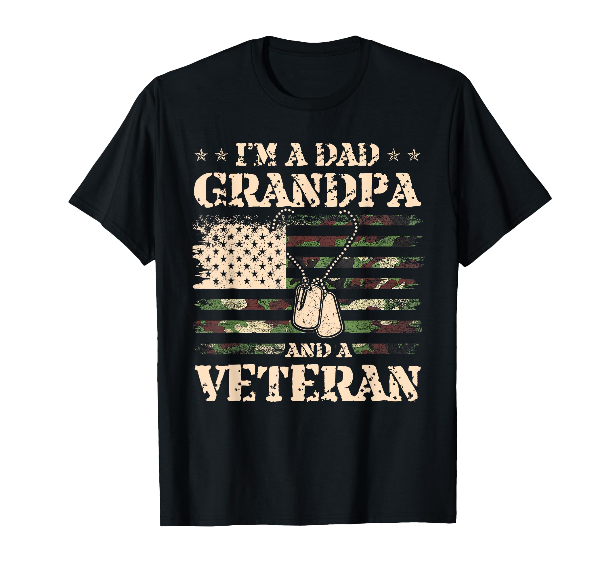 Veteran Im Dad Grandpa And Veteran T-Shirt - Streetwear Style for Adults - T-Shirt, Sweatshirt, Hoodie