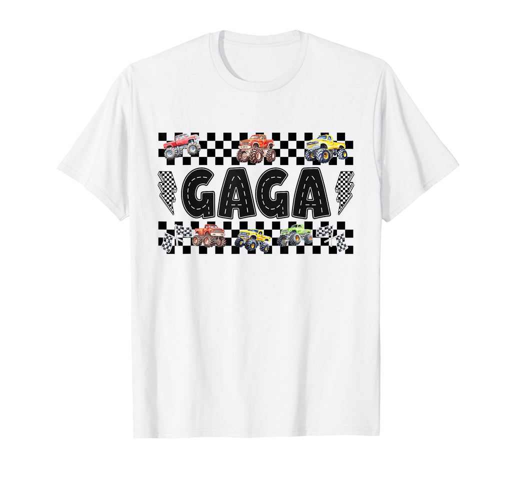 Gaga Monster Truck Family Crew Birthday T-Shirt - Graphic Print for Adults - T-Shirt, Sweatshirt, Hoodie