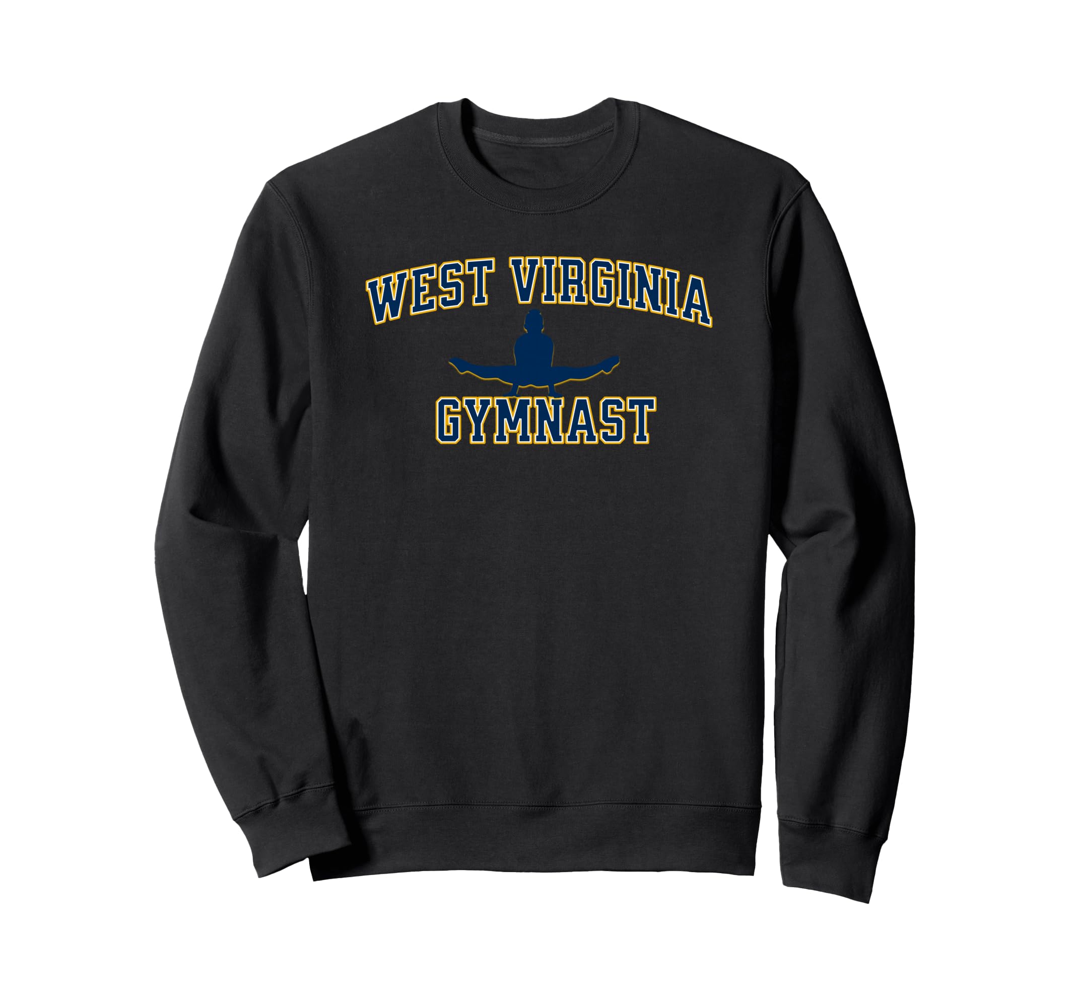 West Virginia Gymnast Mountain Sweatshirt - Streetwear Style for Adults - T-Shirt, Sweatshirt, Hoodie