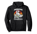 T Rex Dad Funny Dinosaur Daughter Fathers Hoodie - Custom Art Print Unisex - T-Shirt, Sweatshirt, Hoodie