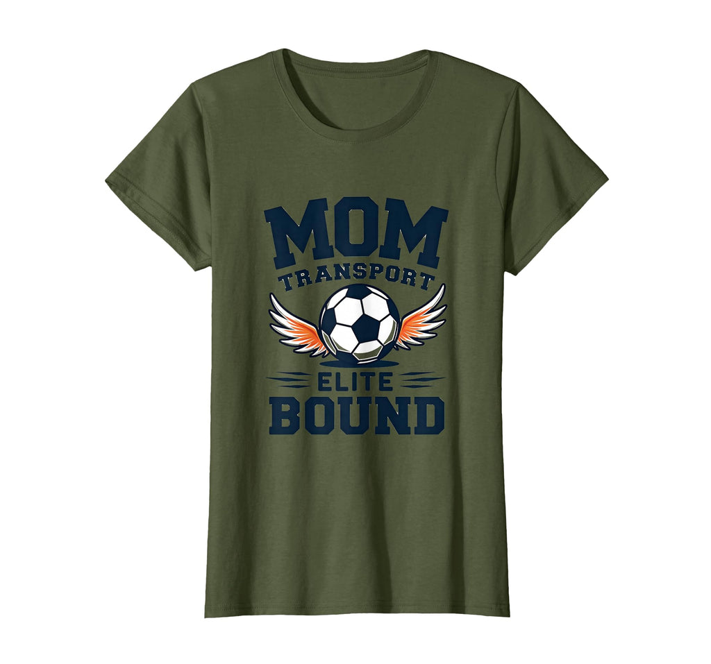 Mom Transport Elite Bound Soccer Mom T-Shirt - Graphic Print Unisex - T-Shirt, Sweatshirt, Hoodie