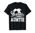 Soccer Auntie Soccer Player Game Day T-Shirt - Custom Art Print Men Women - T-Shirt, Sweatshirt, Hoodie
