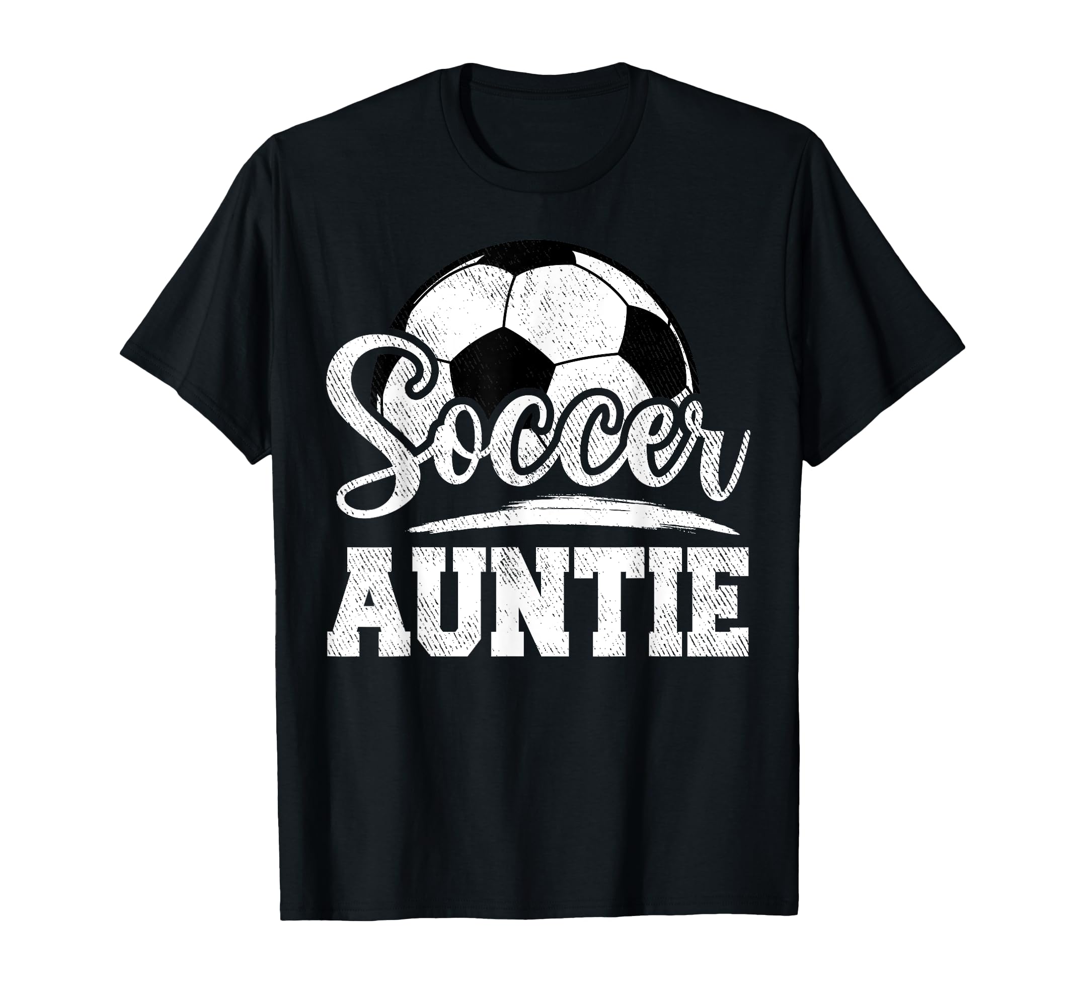 Soccer Auntie Soccer Player Game Day T-Shirt - Custom Art Print Men Women - T-Shirt, Sweatshirt, Hoodie