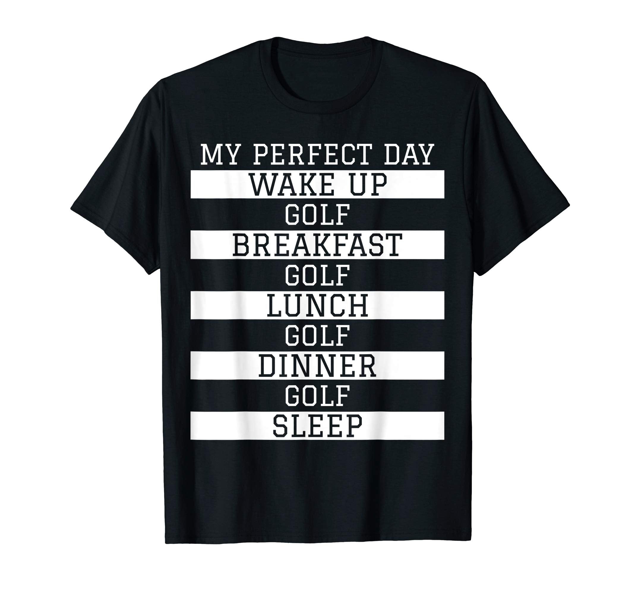 Funny Golfer Gift My Day Golfing T-Shirt - Aesthetic Graphic for Adults - T-Shirt, Sweatshirt, Hoodie