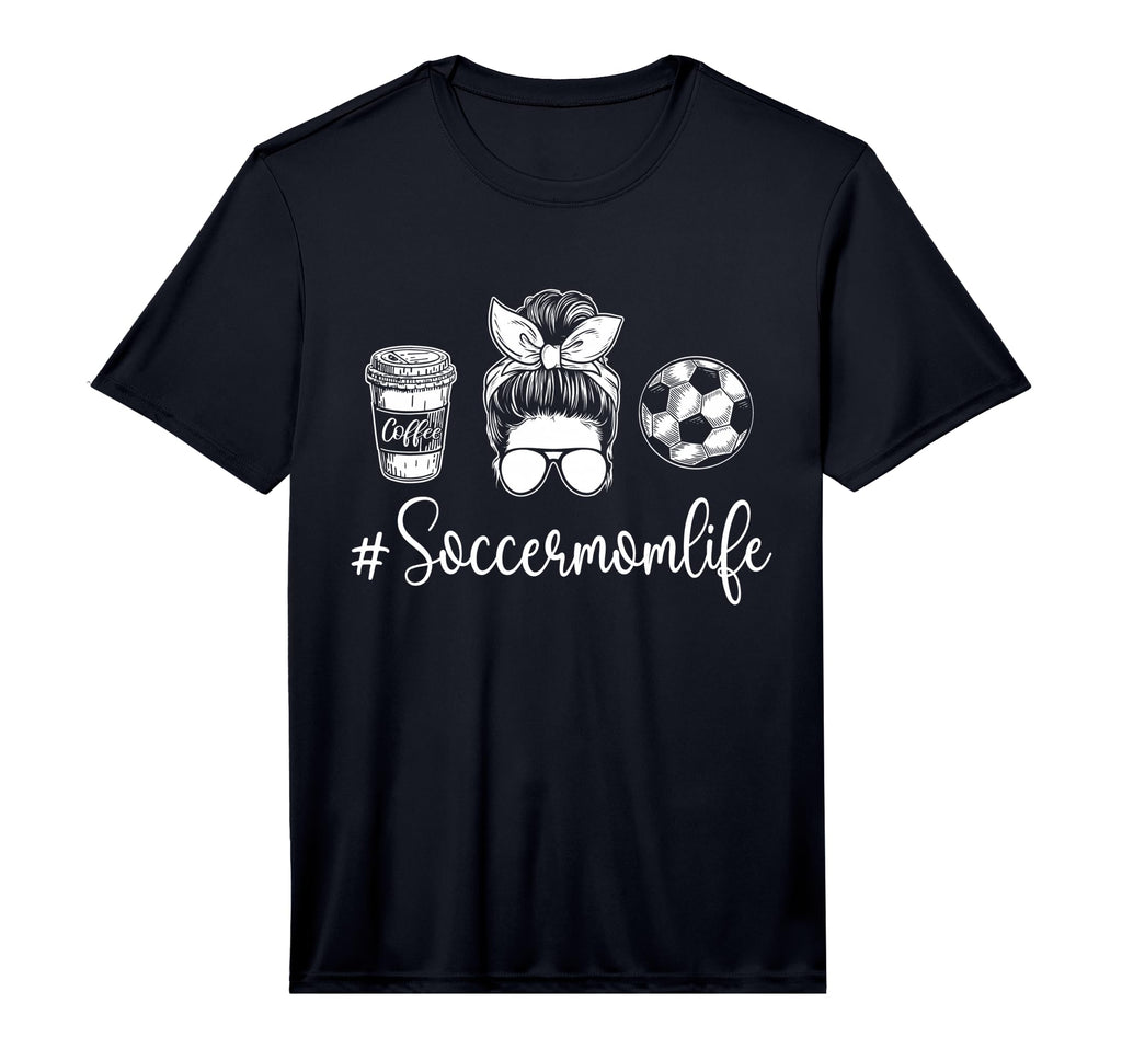 Mens Soccer Mom Life Football Lover Soccer T-Shirt - Graphic Print Unisex - T-Shirt, Sweatshirt, Hoodie