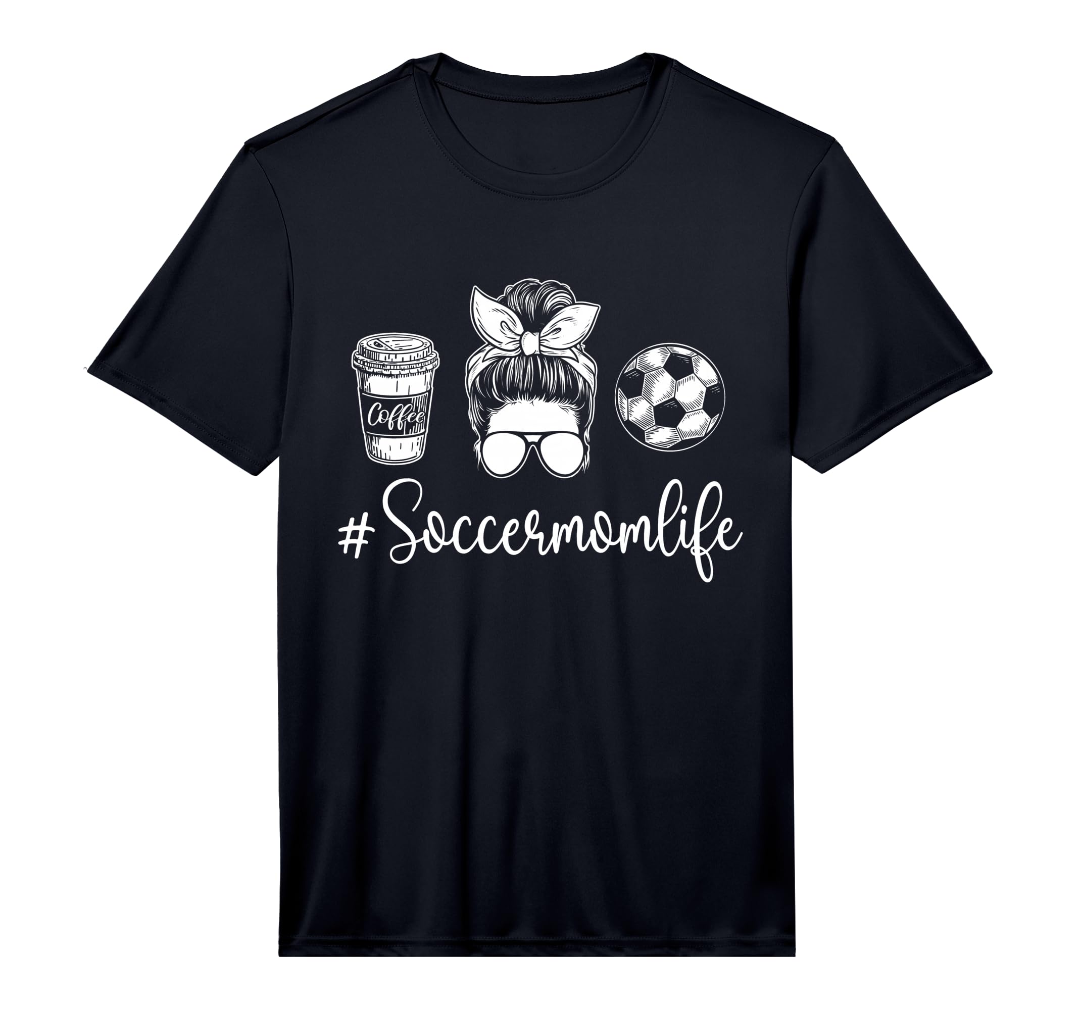 Mens Soccer Mom Life Football Lover Soccer T-Shirt - Graphic Print Unisex - T-Shirt, Sweatshirt, Hoodie