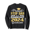 Proud Step Dad 5Th Grade Graduate Sweatshirt - Streetwear Style Men Women - T-Shirt, Sweatshirt, Hoodie