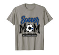 Soccer Mom Blue Soccer Player T-Shirt - Fun Novelty Design for Adults - T-Shirt, Sweatshirt, Hoodie