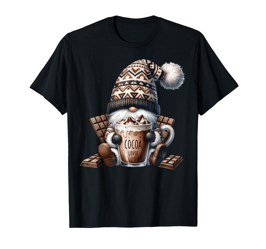Hot Chocolate Gnome Dad Cocoa Lover And T-Shirt - Graphic Print for Adults - T-Shirt, Sweatshirt, Hoodie