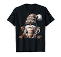 Hot Chocolate Gnome Dad Cocoa Lover And T-Shirt - Graphic Print for Adults - T-Shirt, Sweatshirt, Hoodie