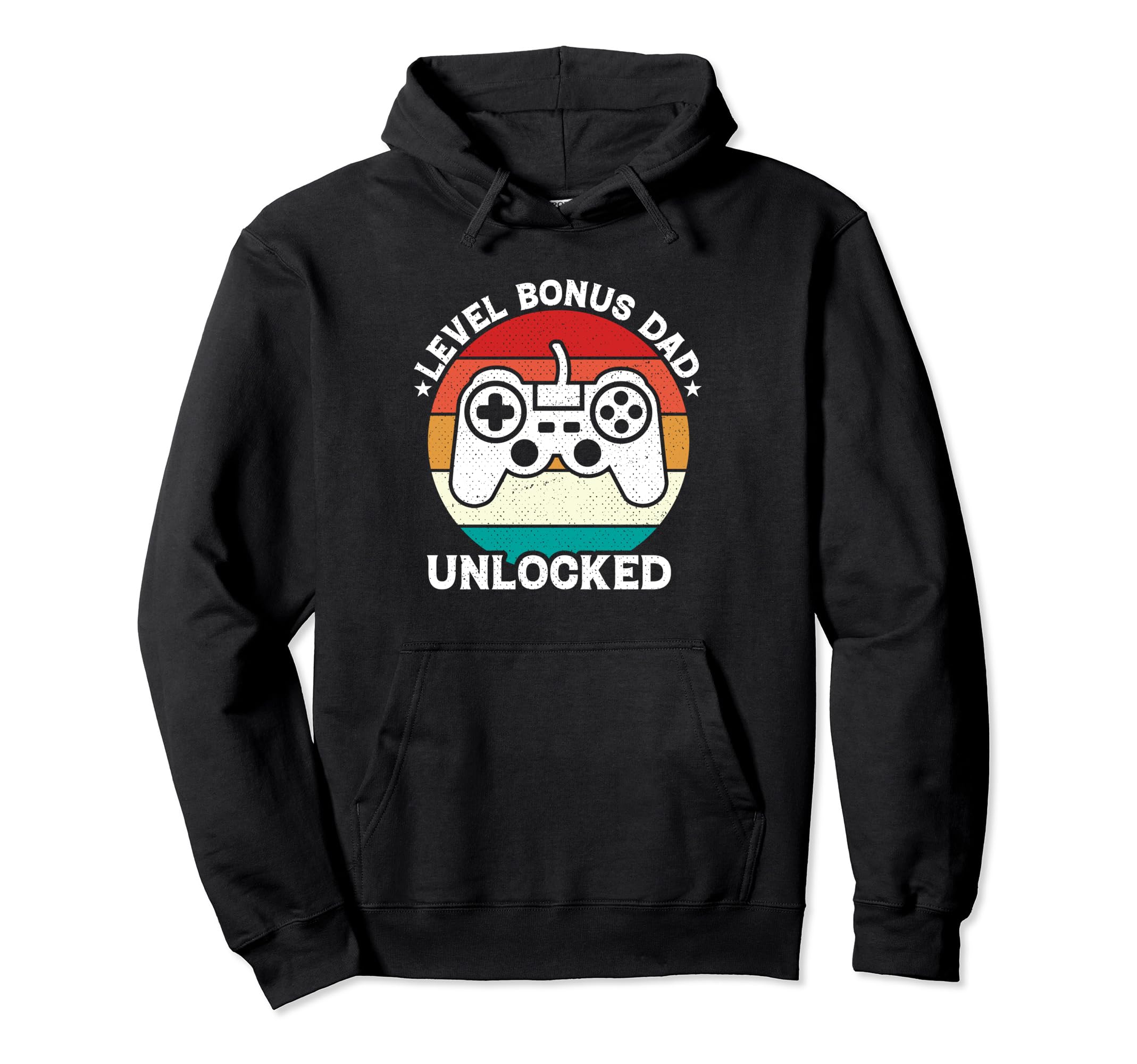 Funny Stepdad Video Game Level Gaming Hoodie - Novelty Apparel for Adults - T-Shirt, Sweatshirt, Hoodie