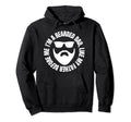 Funny Beard Fathers Gift Tattoo Hoodie - Minimalist Print for Adults - T-Shirt, Sweatshirt, Hoodie