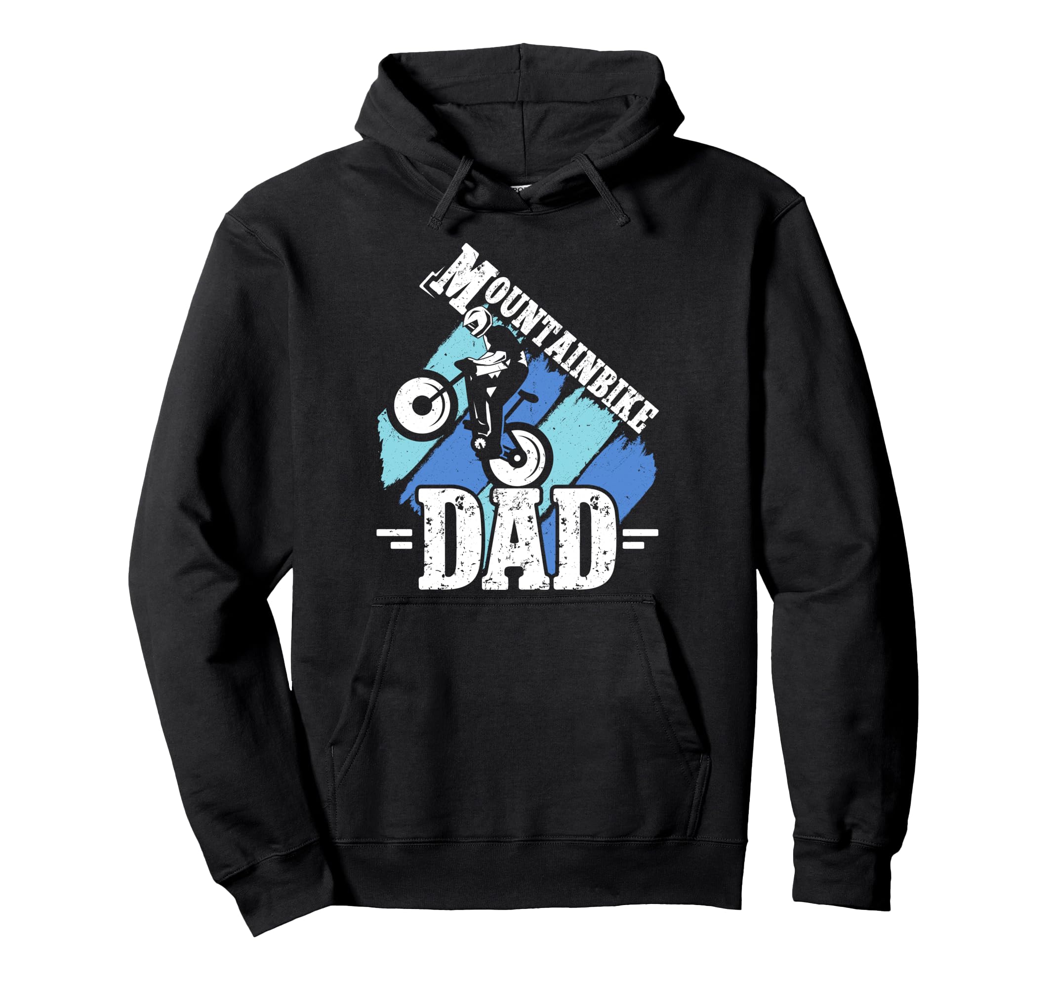 Mountain Bike Dad Mountain Biking Hoodie - Minimalist Print Men Women - T-Shirt, Sweatshirt, Hoodie