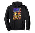 Costa Rica Sloth Family Vacation Hoodie - Aesthetic Graphic for Adults - T-Shirt, Sweatshirt, Hoodie
