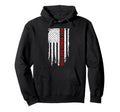 Best Bonus Dad Ever American Usa Flag Hoodie - Aesthetic Graphic Men Women - T-Shirt, Sweatshirt, Hoodie