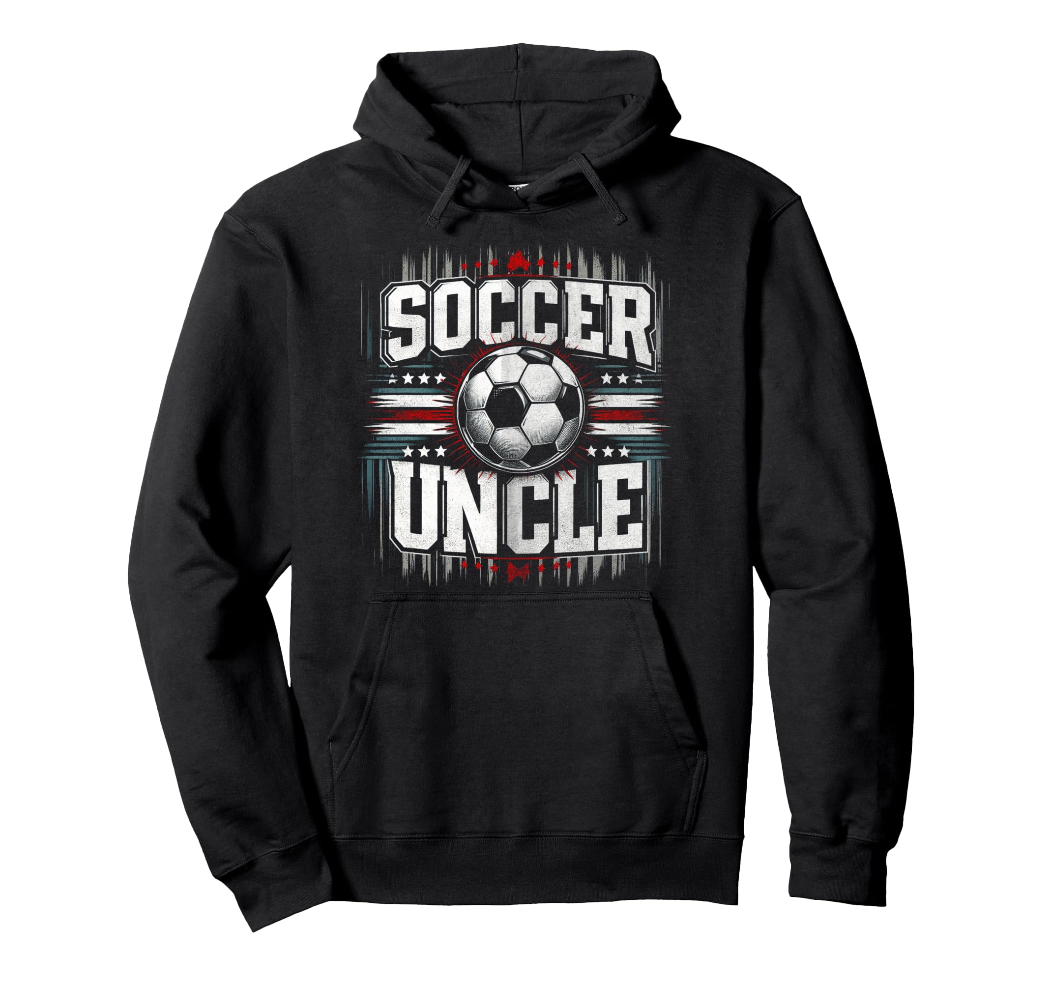 Soccer Uncle Football Lover Gifts Hoodie - Unique Graphic Men Women - T-Shirt, Sweatshirt, Hoodie