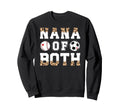 Nana Both Leopard Baseball Soccer Sweatshirt - Aesthetic Graphic Men Women - T-Shirt, Sweatshirt, Hoodie