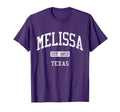 Melissa Texas Tx Js04 Athletic Sports T-Shirt - Streetwear Style Unisex - T-Shirt, Sweatshirt, Hoodie