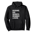 Drummer Grandpa Dad Husband Legend Funny Hoodie - Novelty Apparel Men Women - T-Shirt, Sweatshirt, Hoodie