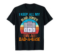 I Keep All My Dad Jokes Dad Base Pun T-Shirt - Trendy Graphic Men Women - T-Shirt, Sweatshirt, Hoodie