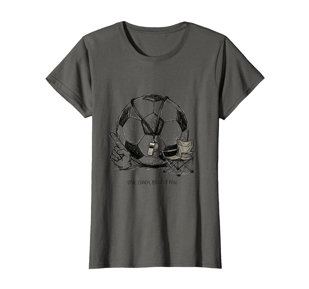 Soccer Dad Coach Biggest Fan T-Shirt - Aesthetic Graphic Unisex - T-Shirt, Sweatshirt, Hoodie