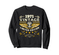1971 T Shirts Funny 1971 Birthday Sweatshirt - Novelty Apparel for Adults - T-Shirt, Sweatshirt, Hoodie
