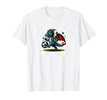 Dragon Playing Soccer T-Shirt - Minimalist Print Men Women - T-Shirt, Sweatshirt, Hoodie